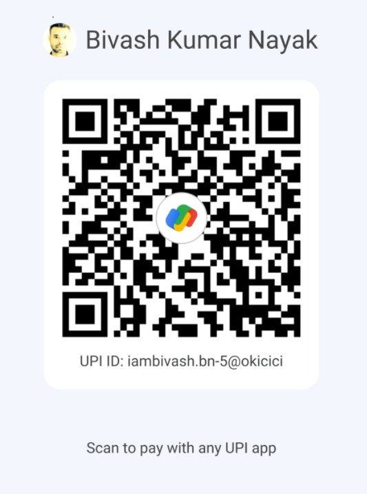 UPI QR Code — Bivash Kumar Nayak